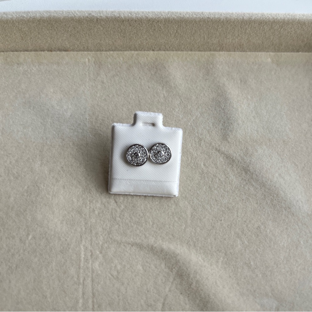 Gold plated Silver Stud Earrings